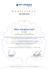 Verified environmental management ISO 9001:2015