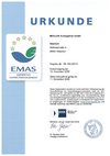 Umweltzertifikat nach EMAS 