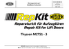 Repair Kit Thyssen M2TS1 - 3