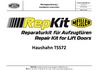 Reparaturkit Haushahn TSS72