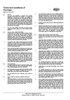 Terms and Conditions of Purchase